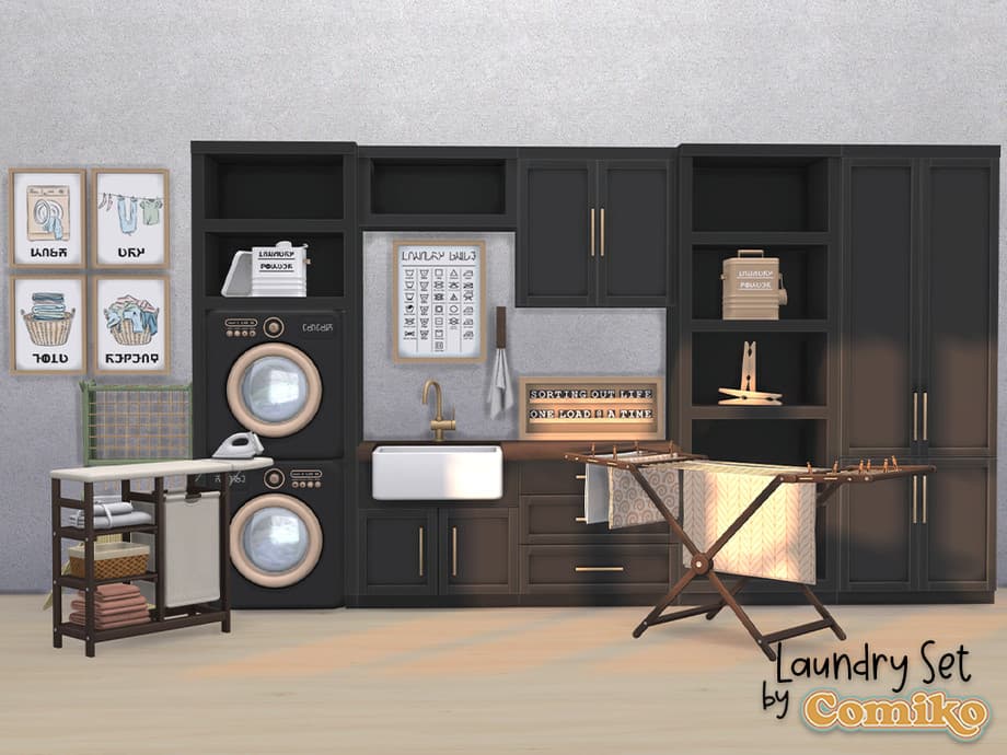 Галерея мода Набор для прачечной Laundry Set #2